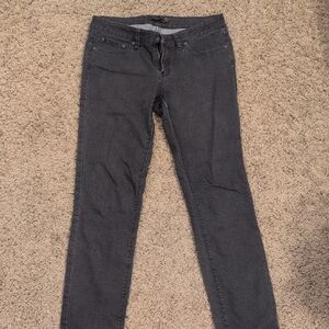 Prana Gray Snakeskin Skinny Jeans